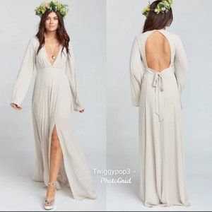🌿 Show Me Your MuMu Venus Long Sleeve Flare Dress
